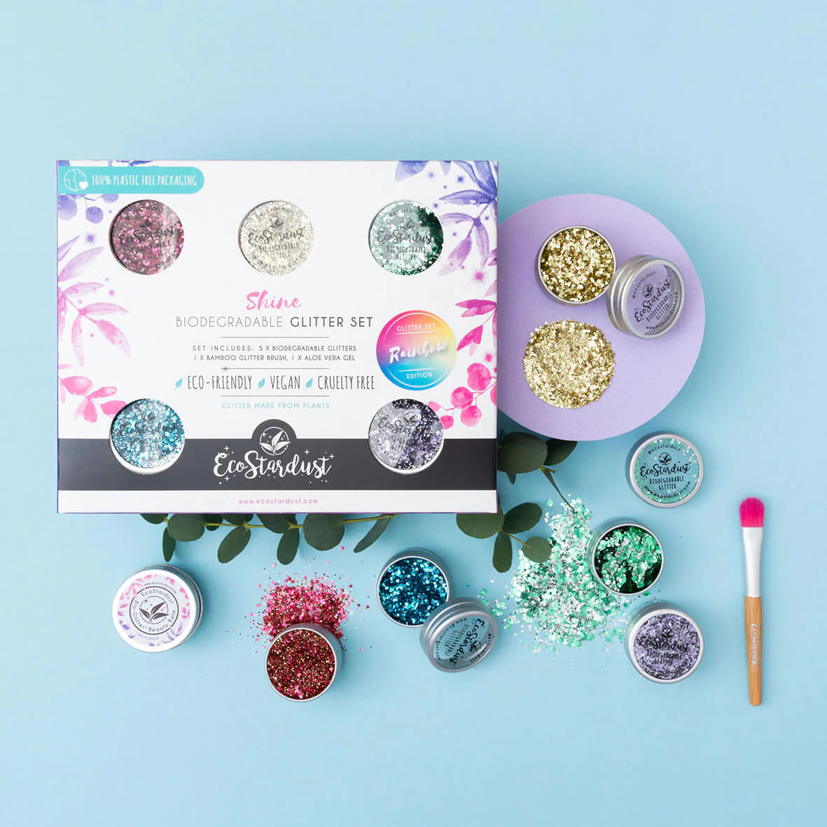 Rainbow kit - Certified Bioglitter® - 5