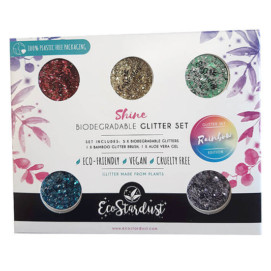 Kit arc-en-ciel - Certifié Bioglitter® - 5